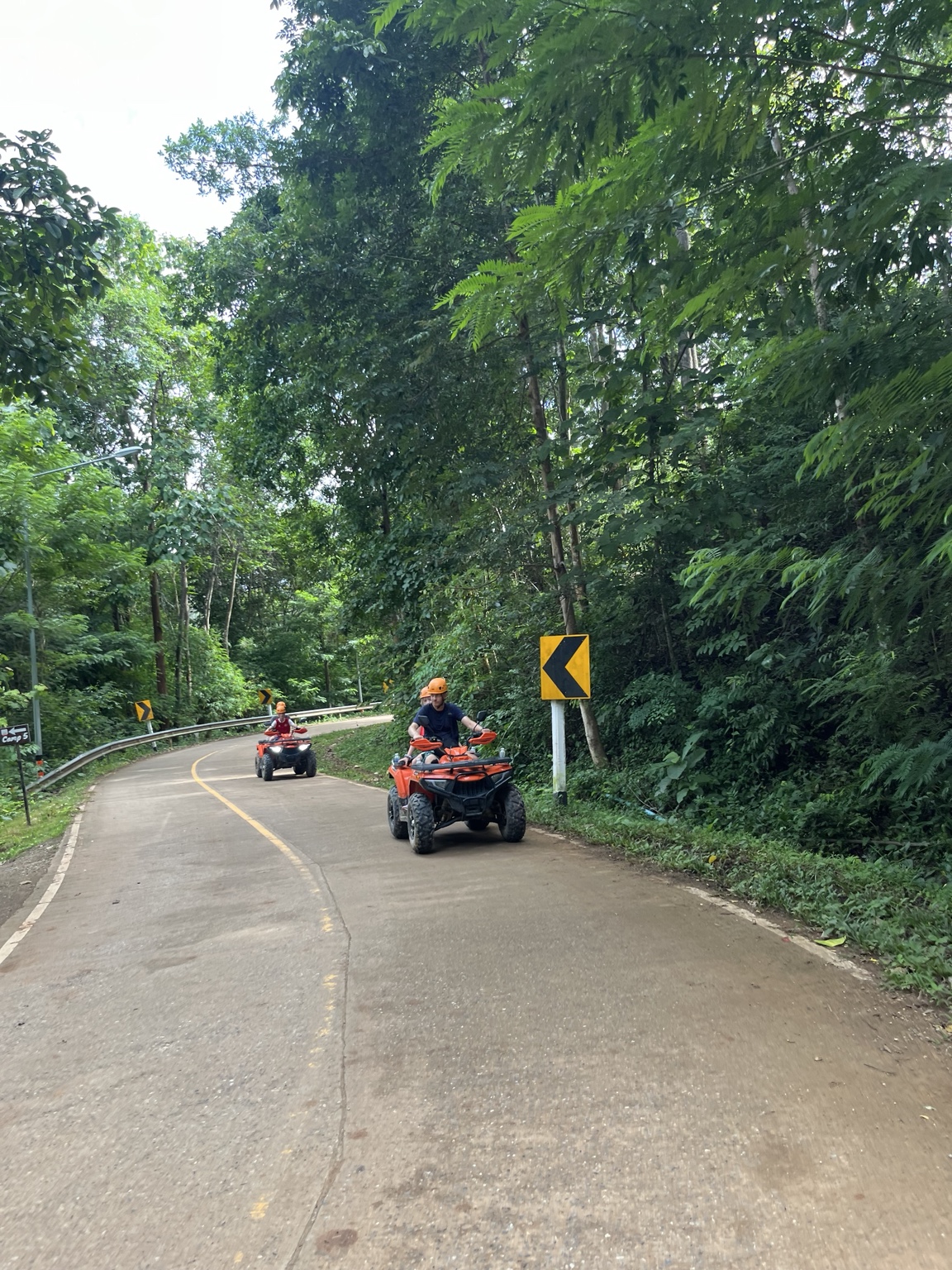 ATV adventure road